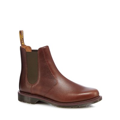 Dr Martens Dark brown leather Chelsea boots